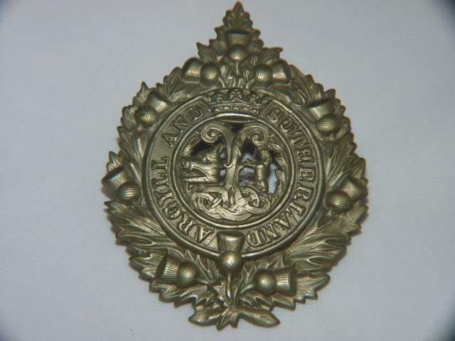Y55/046 - Argyll & Sutherland Highlanders Regiment Cap Badge