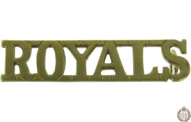 1F/073 - Blues & Royals Regiment Shoulder Title Shoulder Title