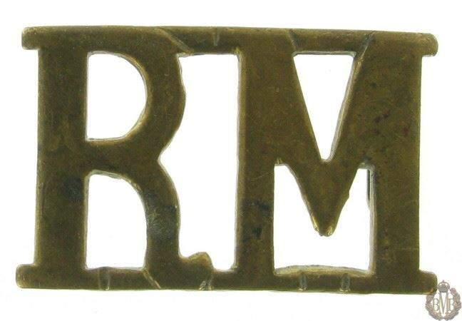1F/100 - Royal Marines RM Shoulder Title