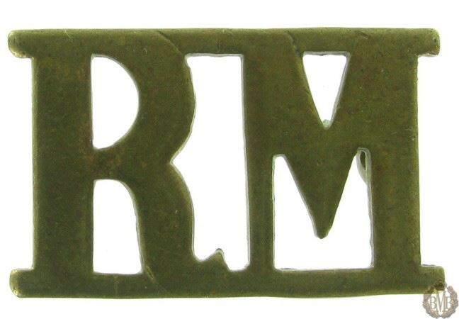 1F/101 - Royal Marines RM Shoulder Title