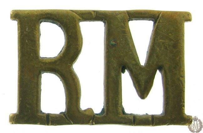 1F/107 - Royal Marines RM Shoulder Title