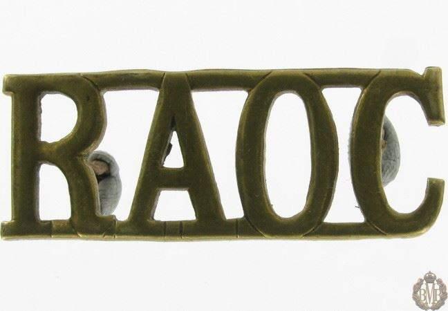 1I/135 - Royal Army Ordnance Corps RAOC Shoulder Title