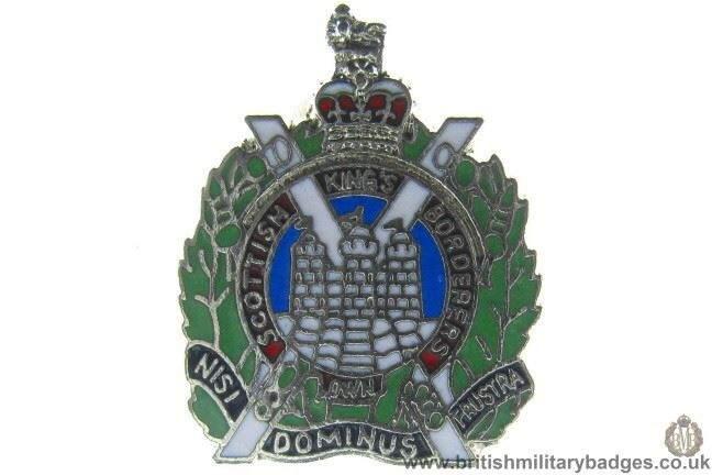 S1A/01 - Kings Own Scottish Borderers Regiment Lapel Badge