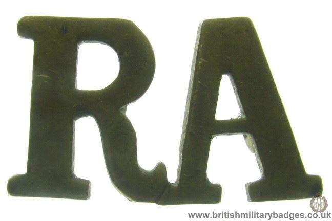 C1D/26 - Royal Artillery RA Shoulder Title