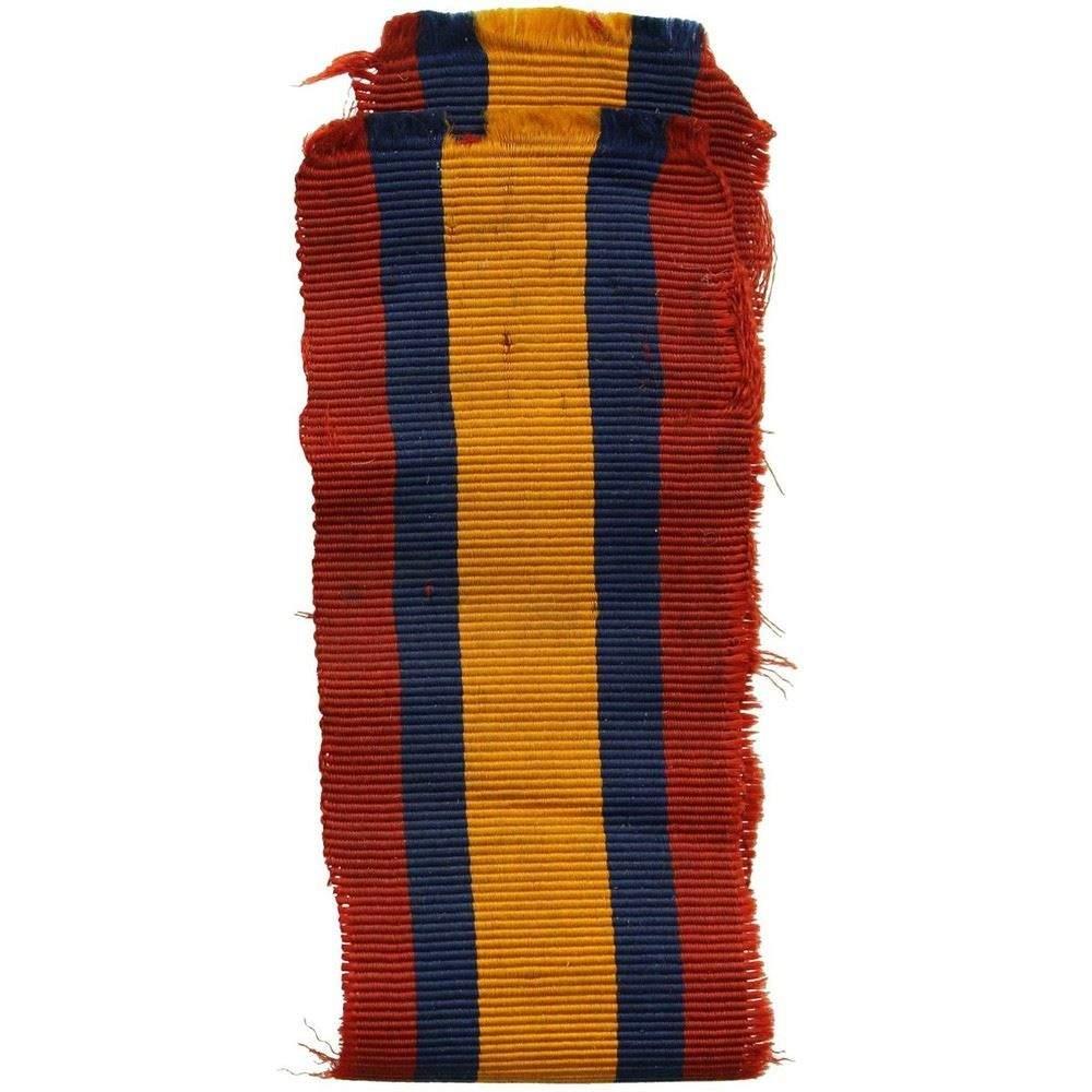Boer War Spare Queens South Africa QSA Medal SILK Ribbon - 5.5 Inches