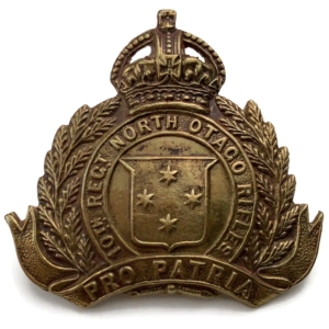 New Zealand Army 10th North Otago Rifles Regiment Cap Badge