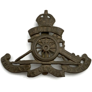 WW2 Royal Artillery Regiment Cap Badge