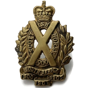 Scottish Horse Regiment Collar Badge