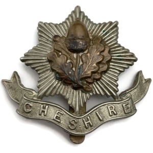 WW1 Cheshire Regiment Cap Badge - FIRST PATTERN