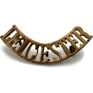 Leicestershire (Leicester) Regiment Shoulder Title