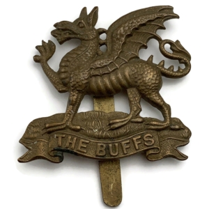 WW1 Royal East Kent (The Buffs) Regiment Cap Badge