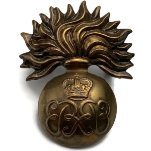 Grenadier Guards Regiment WARRANT OFFICERS Cap Badge - Queens Crown
