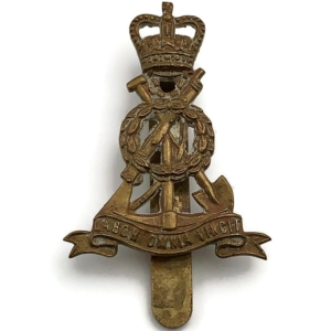 Royal Pioneer Corps Cap Badge - Queens Crown