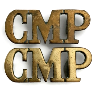 Corps of Military Police CMP Shoulder Title PAIR