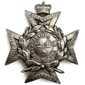 VICTORIAN 57th Regiment of Foot Middlesex Helmet Plate / Shako / Cap Badge