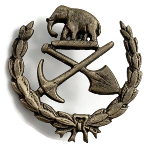 Madras Pioneers Corps India British Imperial Indian Army Cap Badge