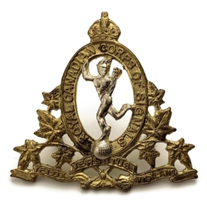 WW2 Royal Canadian Corps of Signals RCCOS Canada CEF Cap Badge