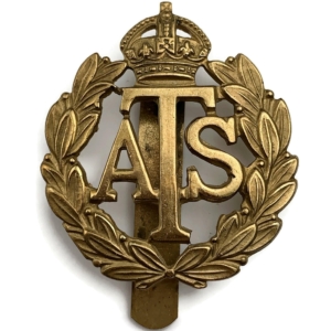 WW2 Auxiliary Territorial Service Corps ATS Cap Badge