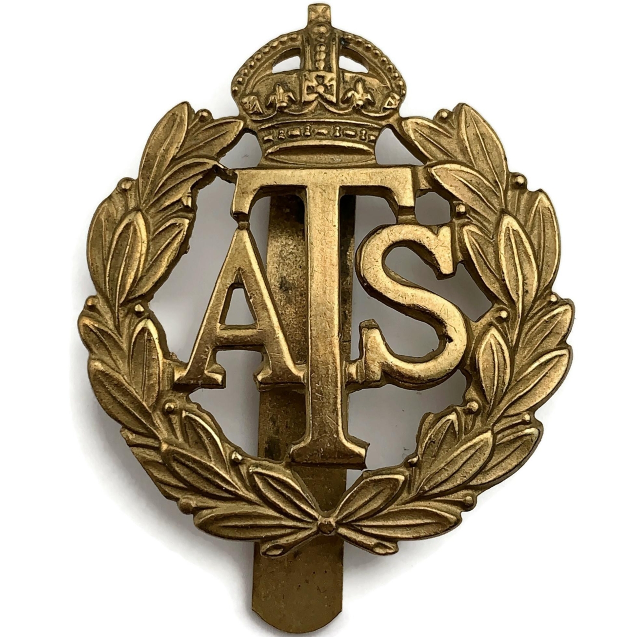 WW2 Auxiliary Territorial Service Corps ATS Cap Badge - British ...