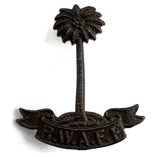 Rwaff Pattern Royal West African Frontier Field Force RWAFF Collar Badge - British ...
