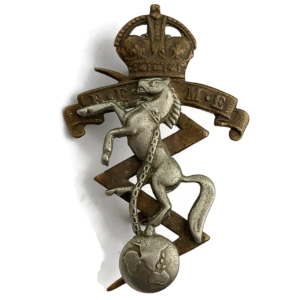 WW2 Royal Electrical & Mechanical Engineers REME Cap Badge
