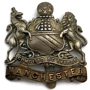 WW1 Manchester Regiment Cap Badge - FIRST PATTERN