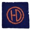 WW2 51st Highland Division Scottish Cloth Formation Sign Patch Badge