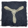 WW2 Royal Air Force RAF Senior Aircraftman SAC Cloth Insignia Rank Badge
