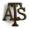UK Dug Detecting Find - WW2 Auxiliary Territorial Service ATS Relic Shoulder Title