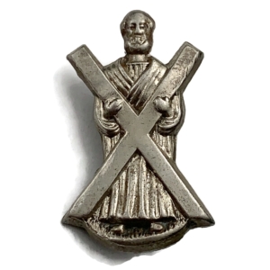 Royal Highland (Black Watch) Scottish Regiment Collar Badge