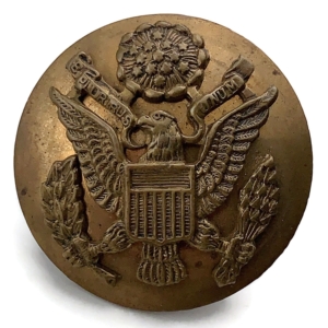 WW2 United States US Army American Infantry Cap Hat Badge