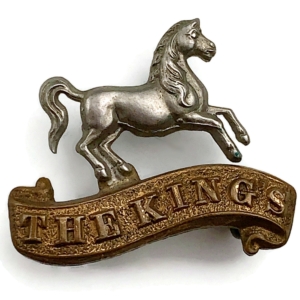 WW1 Kings Liverpool Regiment (King's) Collar Badge