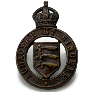 Essex Yeomanry Regiment OFFICERS Cap or Collar Badge