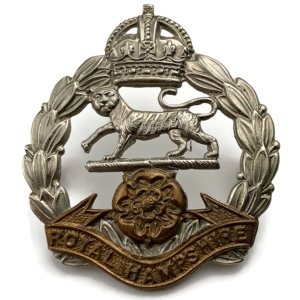 1946-1952 Royal Hampshire Regiment Cap Badge