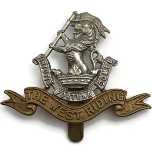 WW2 Duke of Wellingtons West Riding Regiment Cap Badge
