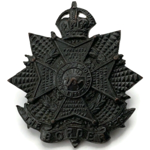 The Border Regiment BRONZE Officers Collar Badge