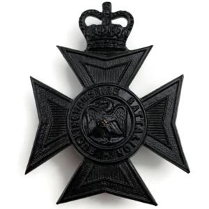 Oxfordshire & Buckinghamshire Light Infantry Regiment TERRITORIAL BATTALION Cap Badge - Queens Crown