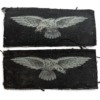 WW2 Royal Air Force RAF Albatross PRINTED Cloth Shoulder Title Badge Flash PAIR