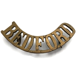 Bedfordshire Regiment Shoulder Title