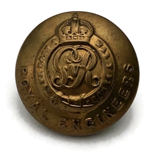WW1 Royal Engineers Corps (George V) Tunic Button - 25mm