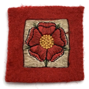WW2 42nd Lancashire Division Cloth Formation Sign Patch Badge