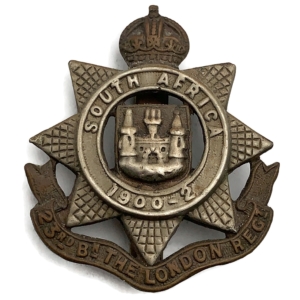 WW1 23rd Battalion, County of London Regiment Cap Badge