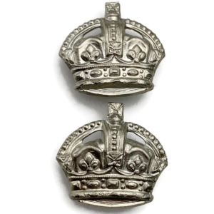 Royal North Devonshire Hussars Regiment Collar Badge PAIR