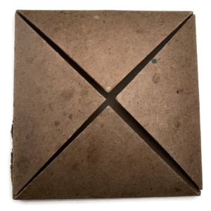 WW1 Death Penny / Memorial Plaque Cardboard Issue Envelope Cover