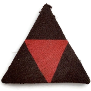 WW2 British 3rd Infantry Division PRINTED Cloth Formation Sign Patch Badge