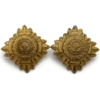 British Army Officers Insignia Pips - Rank of 2nd Lieutenant Set PAIR - 30mm Diagonally
