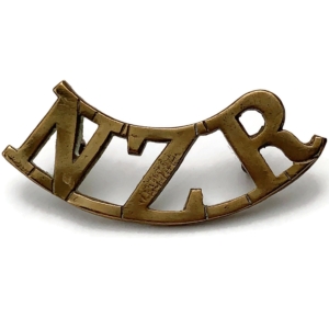 New Zealand Rifles Regiment NZR Shoulder Title