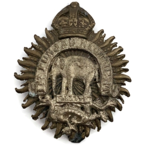 1st Punjab Regiment British Imperial Indian Army India Colonial Cap Badge