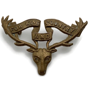 New Zealand Army 12th Otago Mounted Rifles Regiment Cap Badge