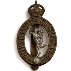 WW2 Royal Corps of Signals RCOS Cap Badge